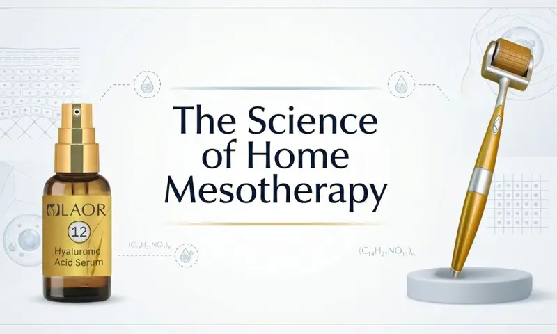The Science of Home Mesotherapy: Roller and Hyaluronic Acid Kit | LAOR Care