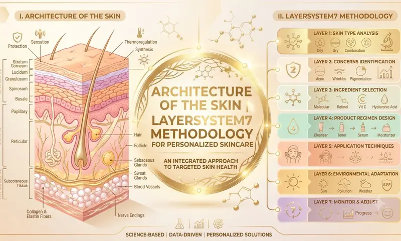 הארכיטקטורה של העור: מתודולוגיית ה-LayerSystem7™ לטיפוח מותאם אישית