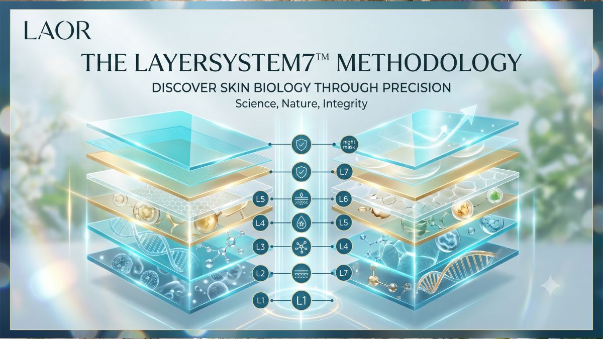 הארכיטקטורה של העור: מתודולוגיית ה-LayerSystem7™ לטיפוח מותאם אישית