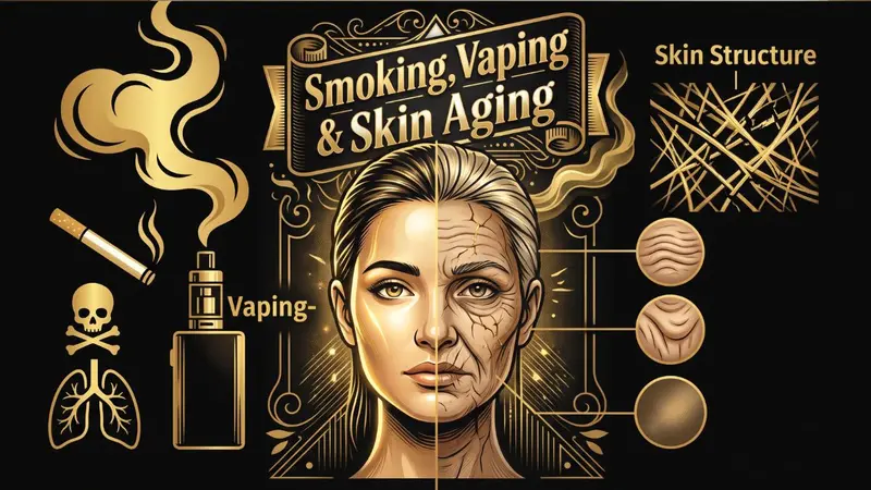 Smoking, Vaping & Skin Aging: Simple Guide to Repair Dry Skin