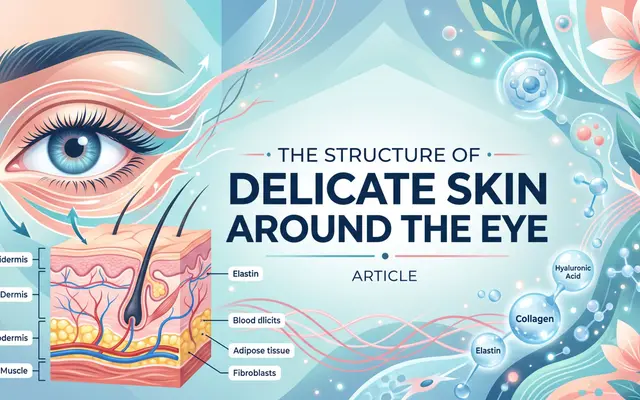 The Structure of Delicate Skin Around The Eye: The Science Behind Targeted, Layered, and Molecular Eye Care