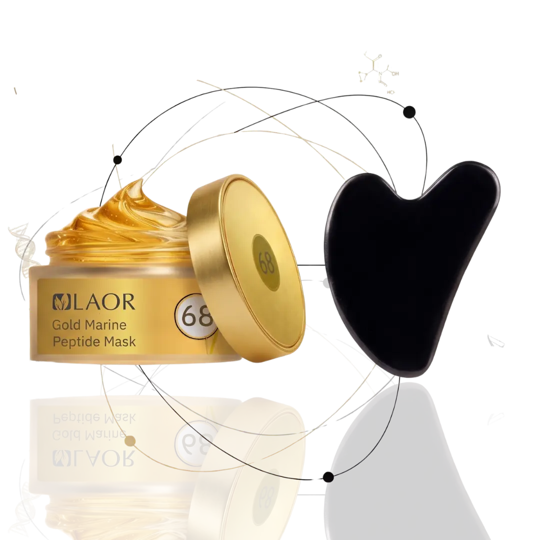 Gold Marine Peptide & Black Obsidian Ritual Kit