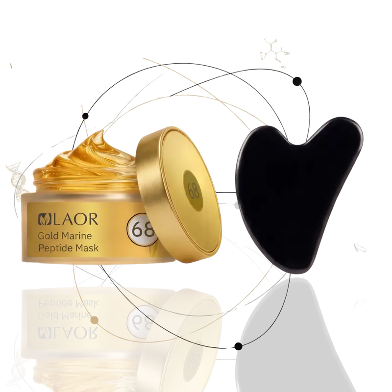 Gold Marine Peptide & Black Obsidian Ritual Kit